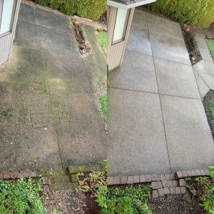 patio before and after