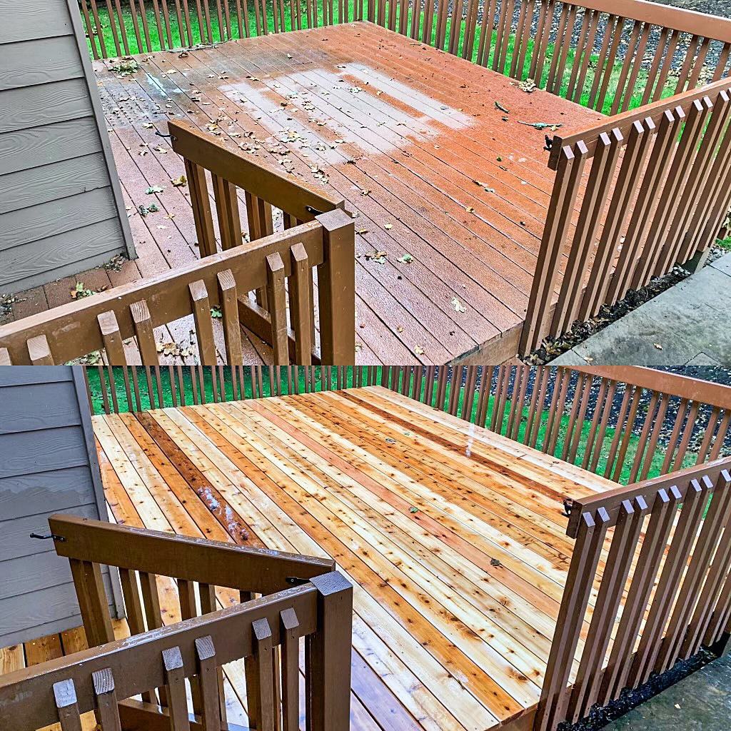 deck cleaning and repair portland